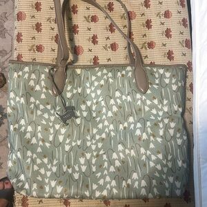 Green floral tulip Radley London handbag
